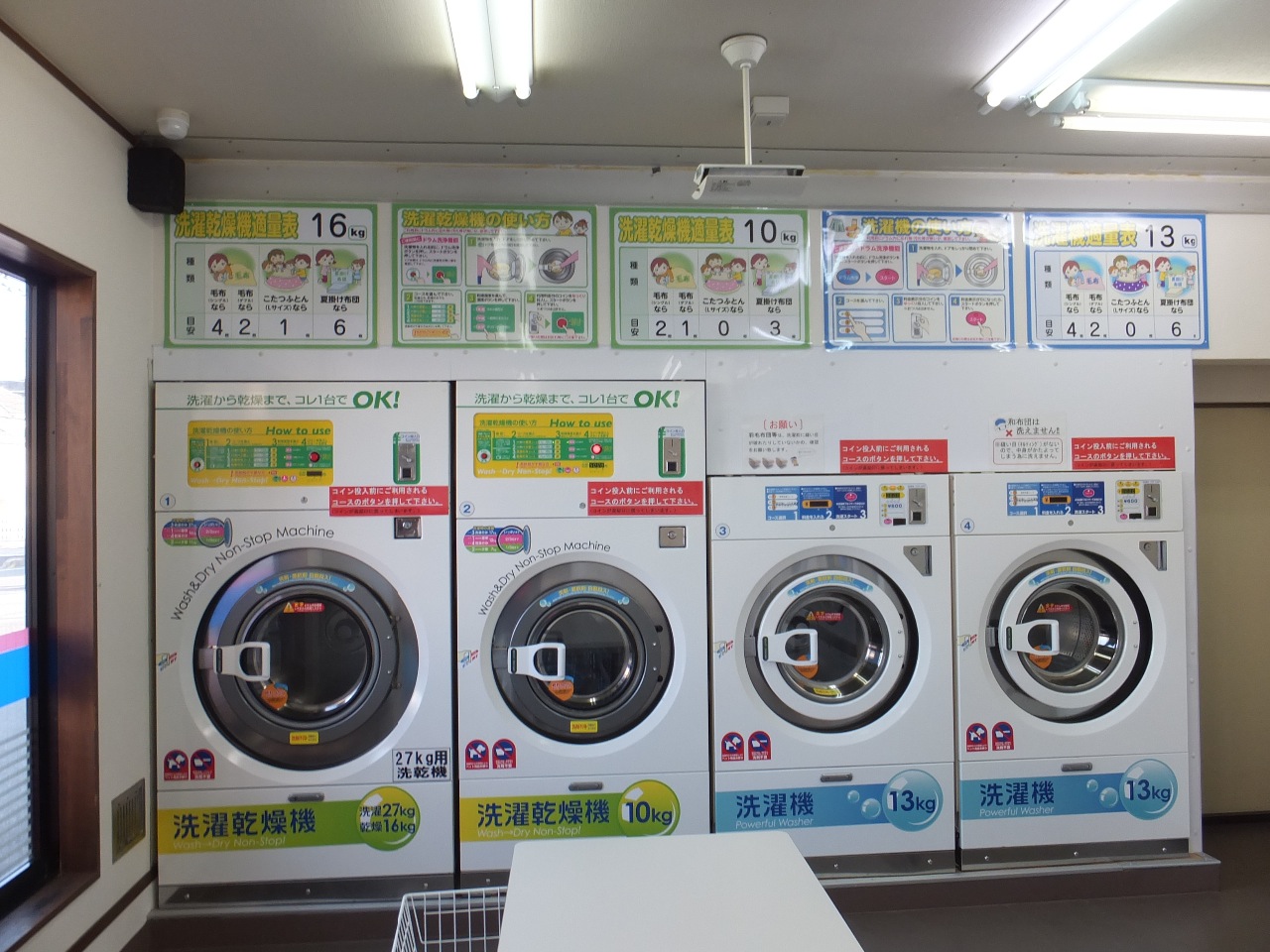 コインランドリー新乾燥機導入。 :: 森田商店